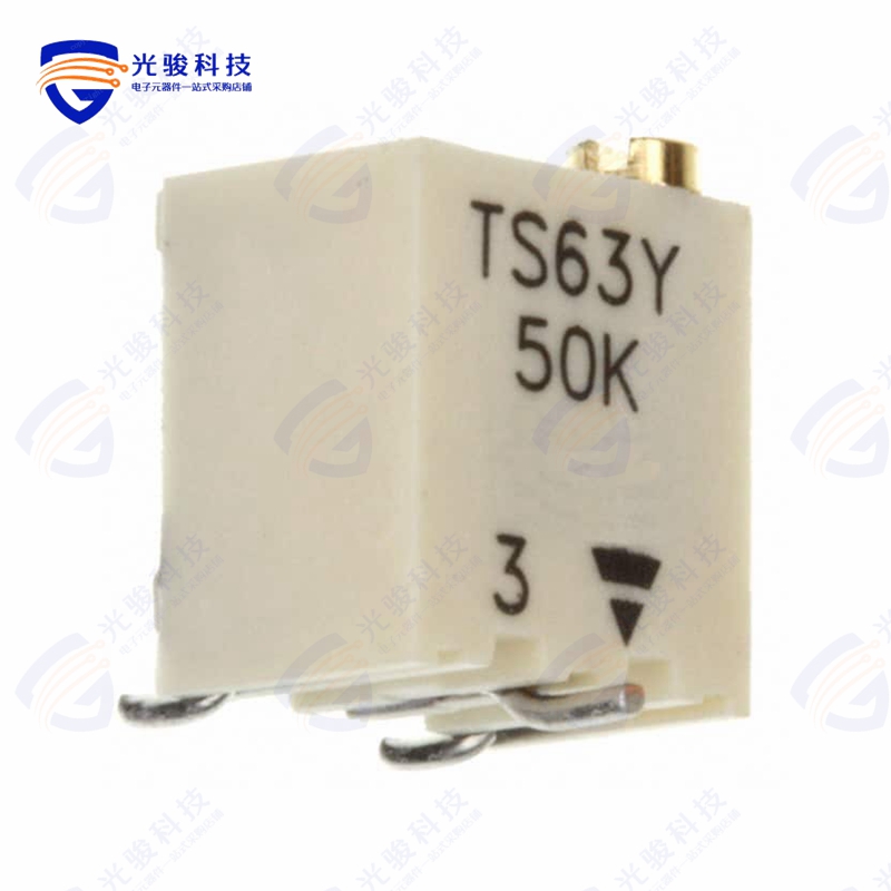 TS63Y503KR10《TRIMMER 50K OHM 0.25W GW TOP ADJ》
