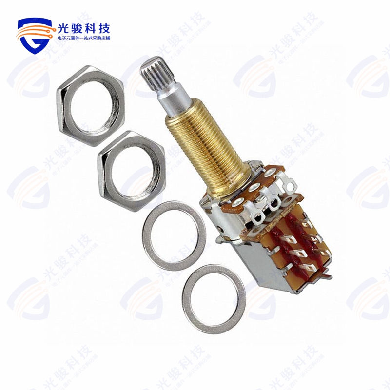 PDB185-GTR31-504A2《POT 500K OHM 1/20W CARBON LOG》