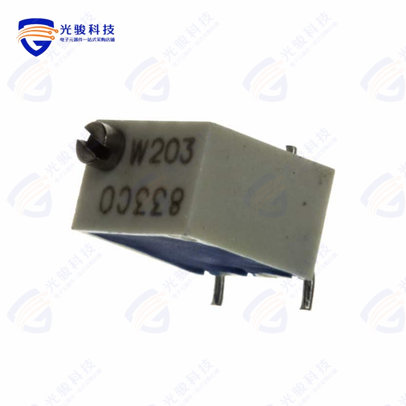 3269W-1-100LF《TRIMMER 10 OHM 0.25W GW TOP ADJ》