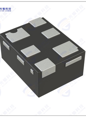 DMC21D1UDA-7B晶体管MOSFET N/P-CH 20V 0.455A 6DFN