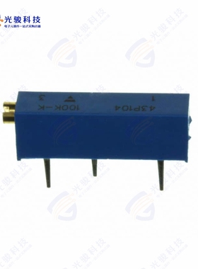 M43P104KB40《TRIMMER 100K OHM 0.75W PC PIN》