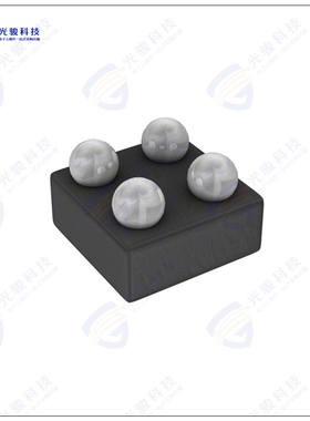 DMN1054UCB4-7晶体管MOSFET N-CH 8V 2.7A X1-WLB0808-4