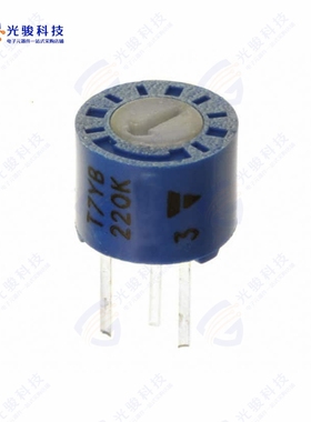T7YB224MB40《TRIMMER 220K OHM 0.5W PC PIN TOP》