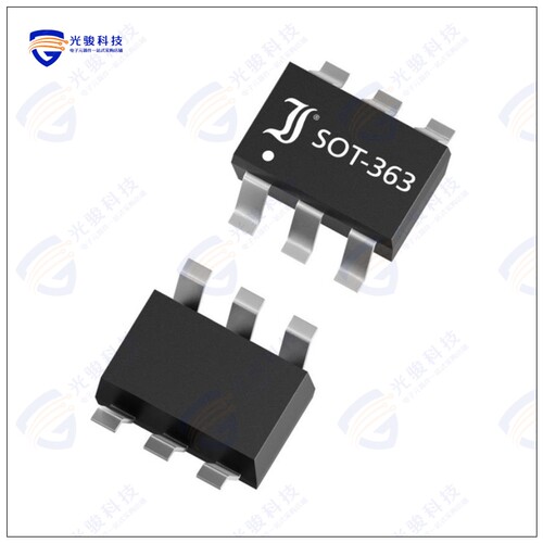 BC847PN晶体管TRANS NPN/PNP 45V 100MA SOT-363