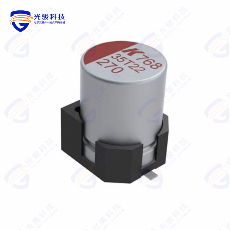 A768MS108M1CLAV015《CAP ALUM POLY 1000UF 20% 16V SMD》