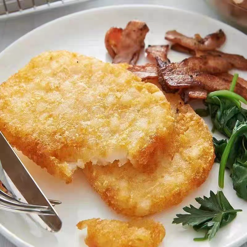 simplot香脆方薯饼2260克1袋麦当辛普劳冷冻学生早餐土豆饼炸鸡店