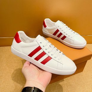 真皮软底休闲鞋 子 德训鞋 男春秋潮鞋 板鞋 欧洲站男鞋 时尚 小白鞋 韩版