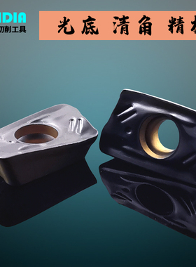 正90度铣刀粒R390-11T308/170408M三维精框清角光底钨钢精铣刀片