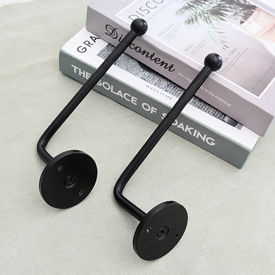 天河花边简约窗帘挂墙壁钩免打孔