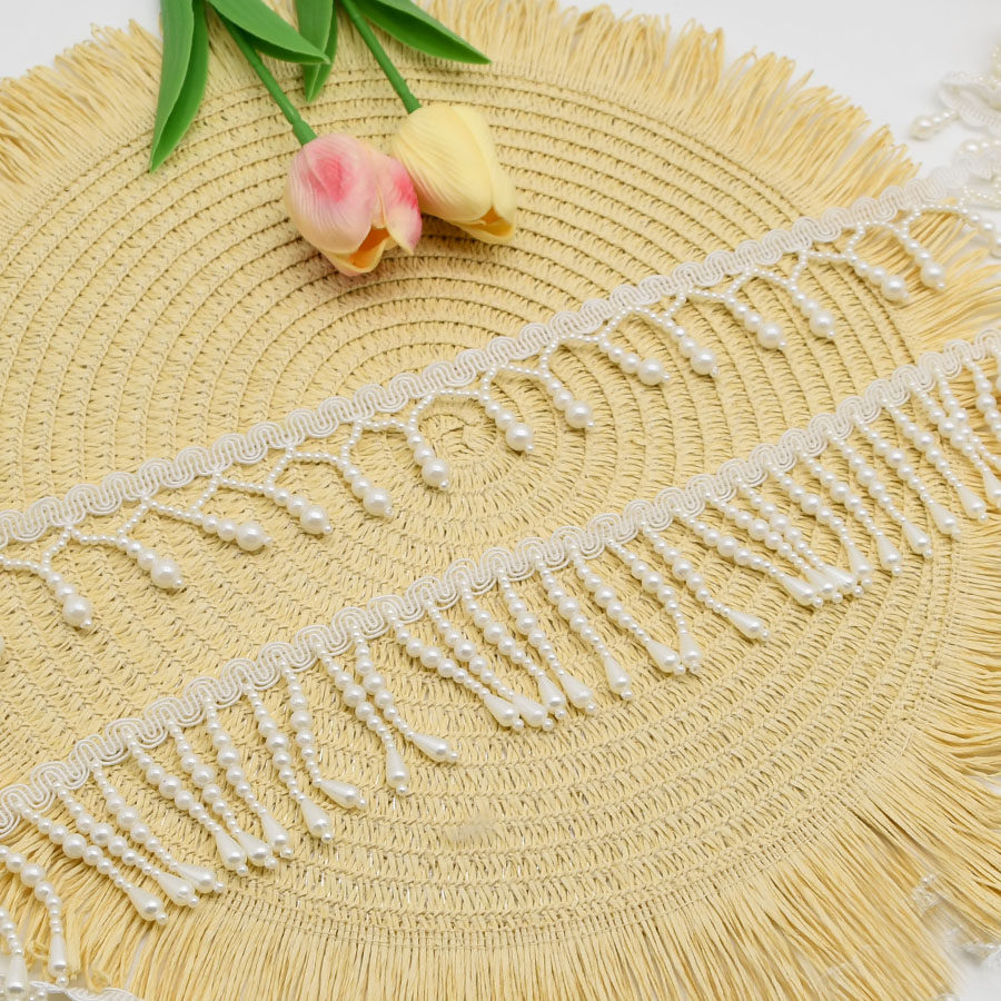 天河花边新窗帘手工钉珍珠民族服装装饰辅料配件DIY可零剪加密布,居家布艺,花边/蕾丝,淘宝优惠券,粉丝福利购,淘宝优惠卷