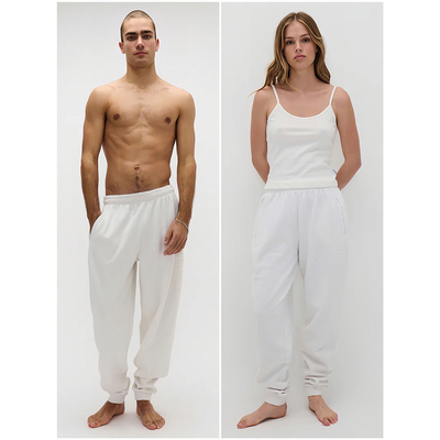 Gha*nda男女通用刺绣束脚裤