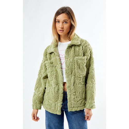 牛油果泰迪熊羊羔绒外套