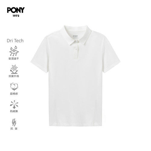 波尼女士新款短袖POLO衫