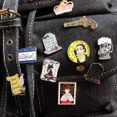 原创音乐剧汉密尔顿我不会放弃我 机会周边文字胸针欧美徽章