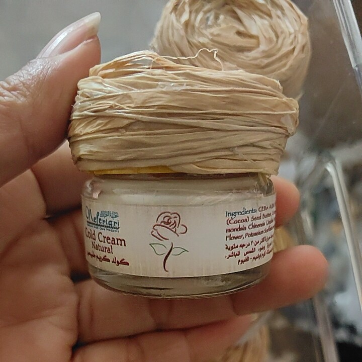现货Nefertari玫瑰冷霜乳液/面霜