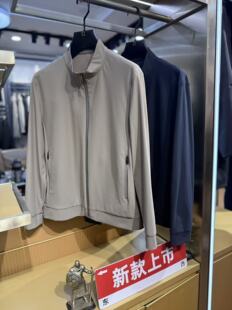 立领夹克外套时尚 男士 百搭宽松休闲上衣男 新款 秀而高端2026春季