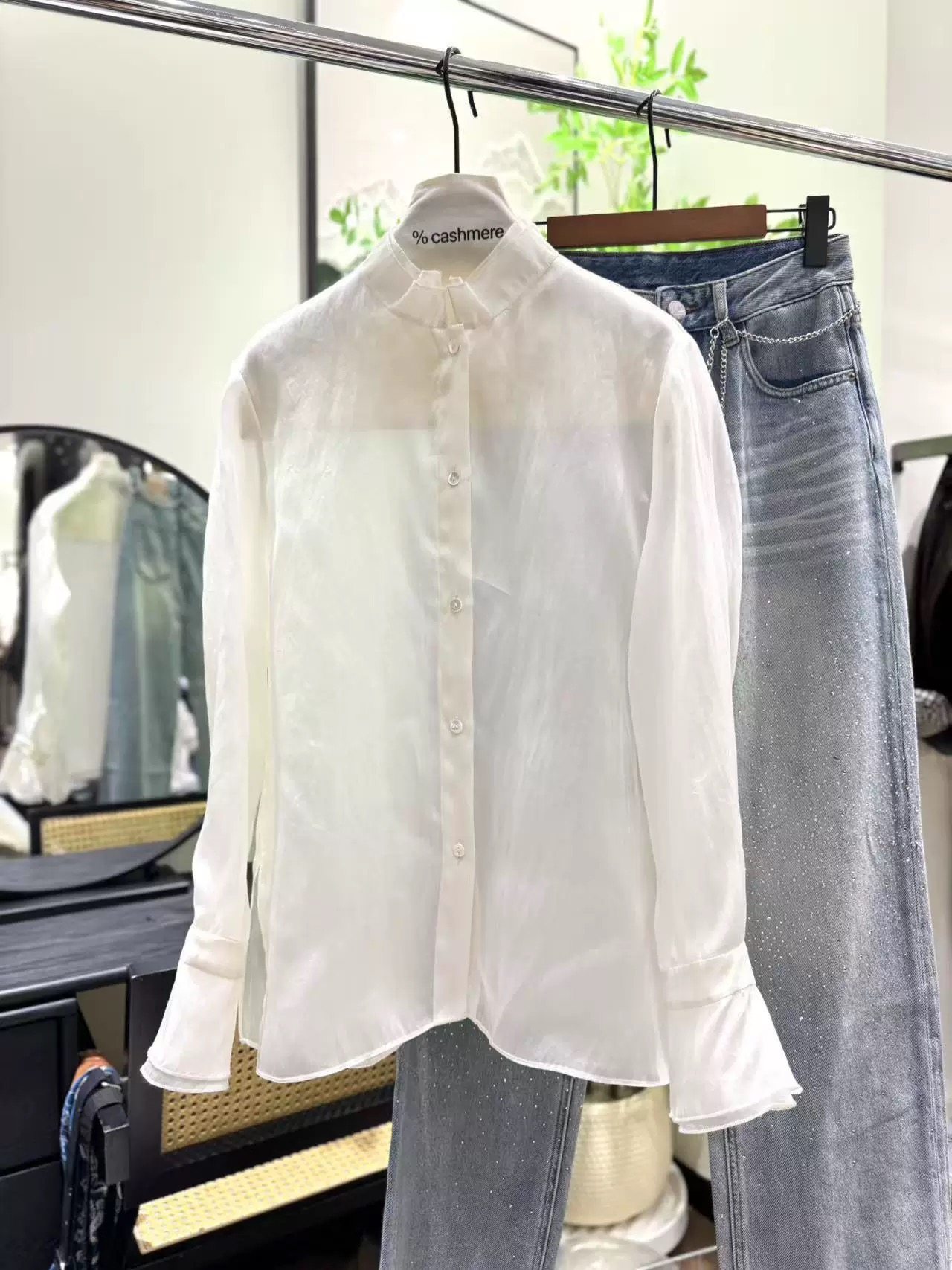 赫美高端2026早春新款时尚蕾丝立领新中式盘扣经典国风休闲衬衫女,女装/女士精品,衬衫,淘宝优惠券,粉丝福利购,淘宝优惠卷