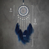 印第安捕梦网卧室挂饰创意风铃成品森系复古店铺装 饰吊饰婚礼礼物