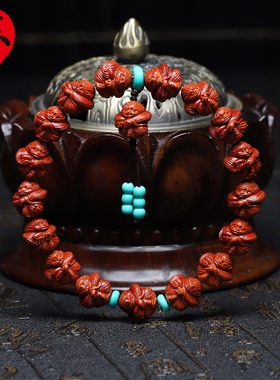 苏家手工核雕大圣手串