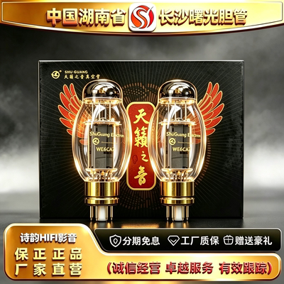 工厂直供 Electron/曙光WE6CA7复刻西电电子管代EL34\6CA7-T胆管