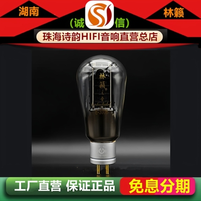 工厂店 LINLAITUBE/林籁E-300B金属屏电子管代WE300B\300B-T/胆管