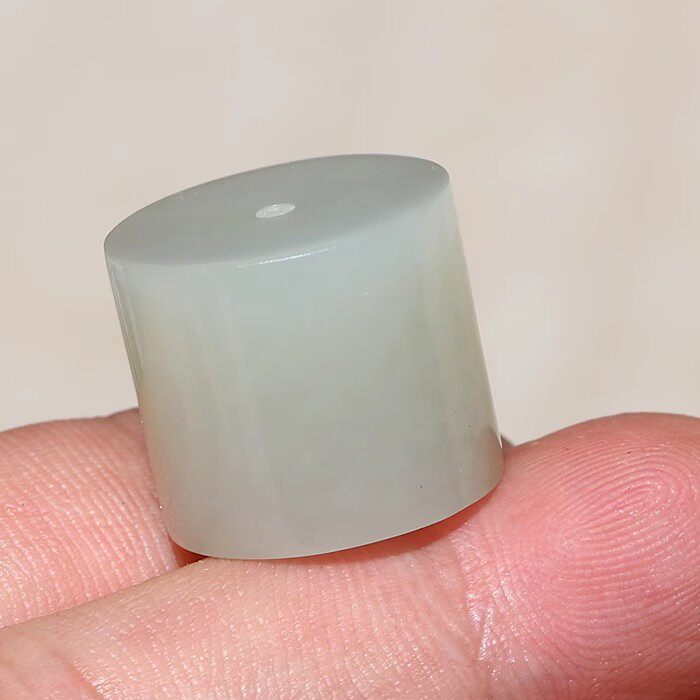 【小胡子玉器】和田玉 籽料 白玉 勒子 锁骨链 项链坠子