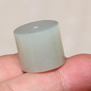 【小胡子玉器】和田玉 籽料 白玉 勒子 锁骨链 项链坠子