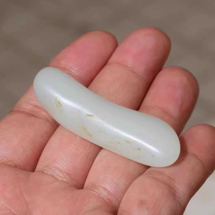 【小胡子玉器】和田玉 籽料 枣红皮 羊脂玉 玉龙河 原石