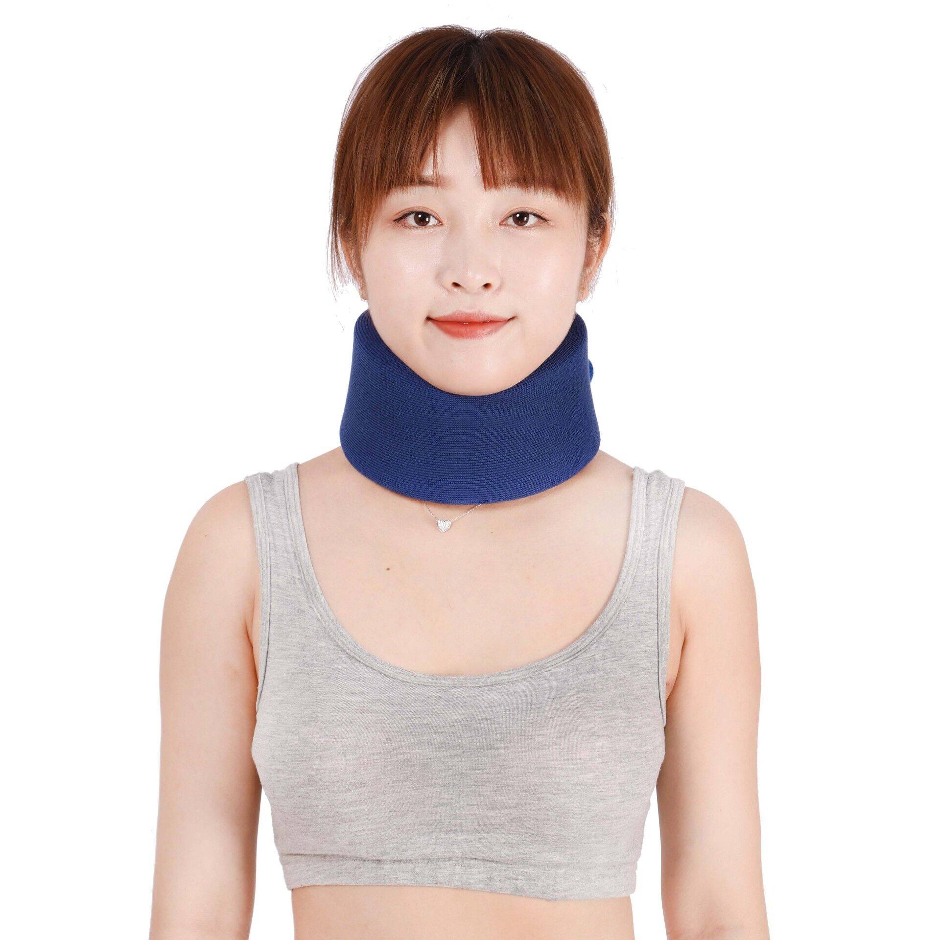 软式颈托家用护颈带海绵围领颈椎固定器保健理疗舒适型柔软落枕