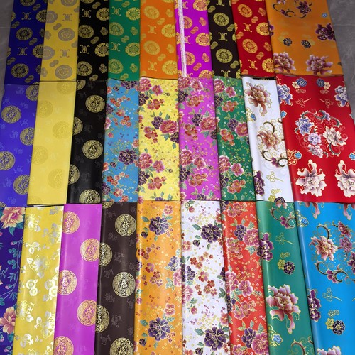 新款小尺寸龙凤蜡光花纸手工剪纸寒衣纸仙衣纸灵屋纸五色彩纸