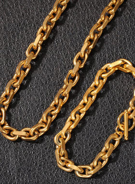 欧美钛钢街舞表演不退色十字链