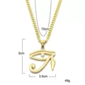 5*3.5 Large Pendant + 5mm Cuban Chain