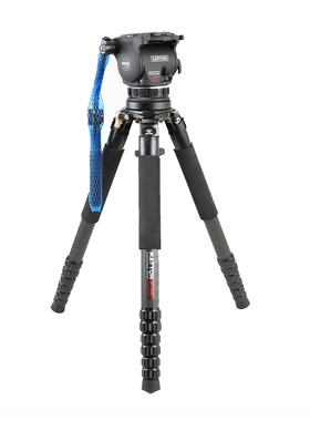 加通尼Cartoni FOCUS HD+迈途GT424C碳纤维三脚架套装