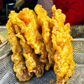 苏州美食特产赵天禄蛋汁大排五香油汆团子百年老字号葑门横街代买