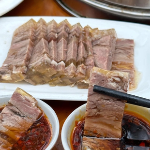 苏州美食老字号朱鸿兴藏书羊羔肉焖肉五香酱肉熟食老味道苏式焖肉