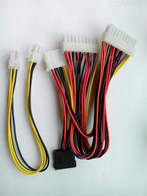 5557纯铜端子线 ATX方形连接线2P-24P SATA 大4P ehr线束加工定做