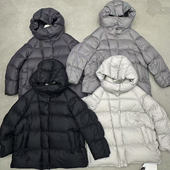 SISTER纯色连帽95白鸭绒羽绒外套宇航员款 2025冬中长款 JVV 面包服