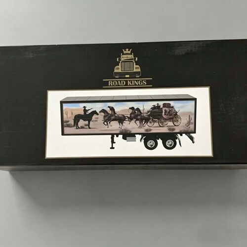 1:18 Road Kings  美式货柜半挂拖车 Semi-Trailer 合金汽车模型