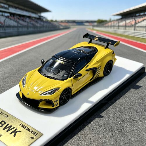 FINE MODEL 1:64 雪佛兰 科尔维特Corvette C8 LB 合金汽车模型