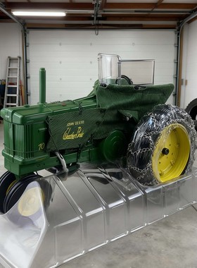 John Deere 70 Weatherbreak迪尔雪地拖拉机农车模型ERTL 1:16