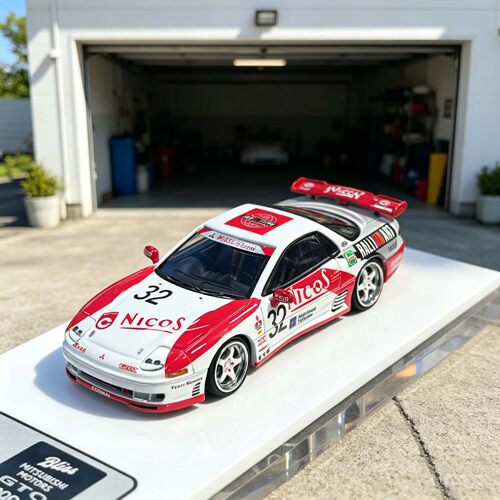HEC北京展会限定 Bliss 1:64 三菱 3000GT霹雳火涂装 合金车模