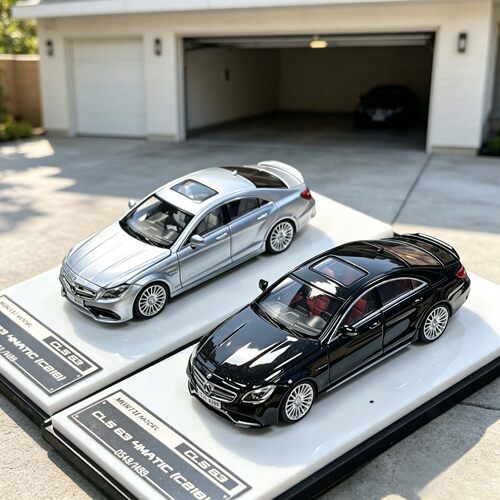 MORTAL 1/64 奔驰 CLS63 4MATIC AMG 合金汽车模型 限量1999台