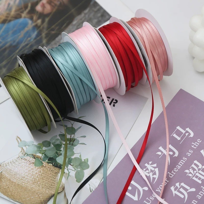 0.3cm加密双面涤纶带3mm细丝带