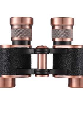 迈峰毛瑟款双筒望远镜8x24高倍高清微光夜视全金属带测距铜望眼镜