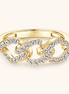 热卖款轻奢食指戒小众设计锆石戒指高级感气质尾戒指环首饰品批发