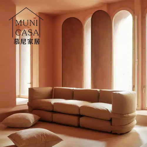 Pillow中古风模块组合沙发