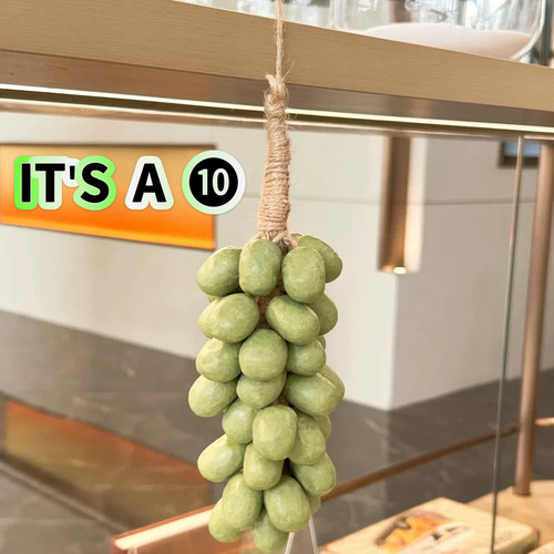 中东仿真青提葡萄纯手工串香皂