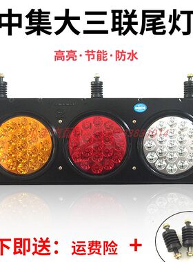 实力多华骏大三电子圆圆后尾灯