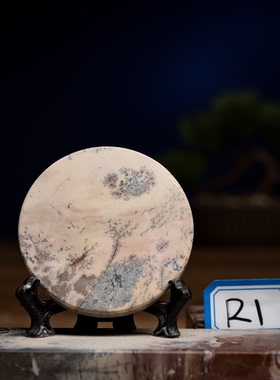 国画石杯垫中式抛光打蜡