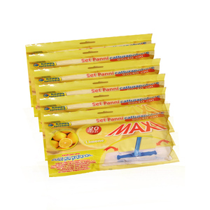 120片大号静电除尘纸夹布拖把吸尘纸粘灰尘干湿2用替换布20x40